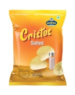 Cristos zemiakové lupienky Gopal solené 135g
