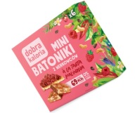 Zdravé tyčinky MINI malinový koláč DOBRÉ KALÓRIE