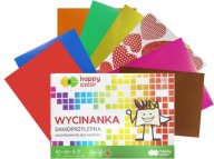 SAMOLEPIACI VYSTRIHOVACÍ BLOK HAPPY FARBA A5/8k