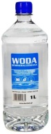 DEMINERALIZOVANÁ VODA, destilovaná, čistá, 1L
