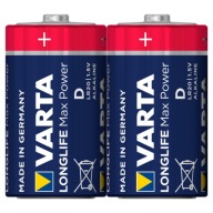 2 ks batérií VARTA LR20 D LongLife Max Power