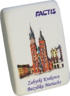FACTIS Školská guma s potlačou MONUMENTS of Krakow KR-18