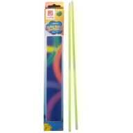 Žiariace neónový NÁHRDELNÍK svietnik CHOPSTICKS x2