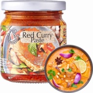 Thajská pasta Red Hot Curry 195g FGB