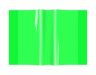 Obal A4 na zošit z PVC, krištáľový neón