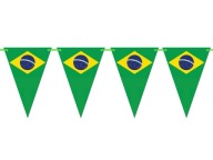 Brazílska vlajka závesný banner Brazília 500cm