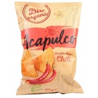 ACAPULCO Nachos s príchuťou chilli (125g) - BIO