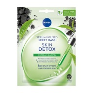 NIVEA SKIN DETOX Pleťová maska ​​na tvár s detoxikačným sérom