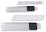 Čepele malých kancelárskych nožov 9 mm