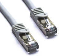 LAN KÁBEL RJ45 CAT 7 S/FTP AWG26 LSZH ŠEDÝ PATCHCORD 5M