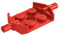 LEGO ŠTÍTOK PODVOZKU S NÁPRAVMI NÁPRAVA ČERVENÁ 6157 NOVINKA