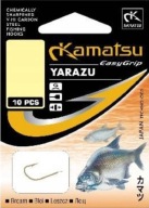 HÁČIKY Č. 10 PRIPRAVENÉ VIAZANÉ NÁSTAVCE YARAZU BREAM 50cm ZLATÉ KAMATSU