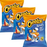 Cheetos Sprirale Syr s kečupovými lupienkami 3x 130g