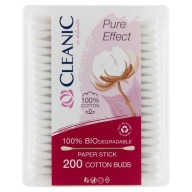Vatové tyčinky Cleanic Pure Effect 200 ks.