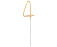 Zábava k 4. narodeninám prskavky Golden Digit