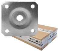 MONTÁŽNA DOSKA PRE PÁNT M16 POZINKOVANÁ 80X80 MM