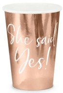 Povedala áno hen party cups, 6 kusov