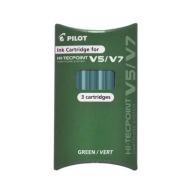 Náboje Náboje pre PILOT V5 CARTRIDGE SYSTEM 3 ks Zelená