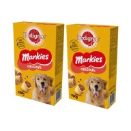 PEDIGREE Markies maškrty vo forme sušienok pre psov 2x500 g