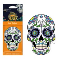 Osviežovač do auta s vôňou - MUERTOS GOLD TATOO
