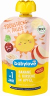 Babylove pšeničné a ovsené müsli s čerešňovým ovocím