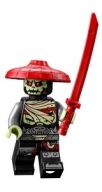 njo798 LEGO Ninjago Bone Guard figúrka + katana