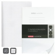 Vložky do zošita A5 My.Book, mriežka, 2x40 HERLITZ