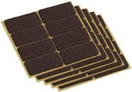 SAMOLEPIACIE PLSTENÉ PODLOŽKY 22 X 36 mm 40 ks