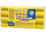 Plastelína 500g Astra žltá