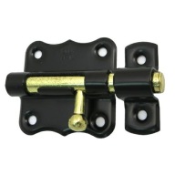 Latch Bolt Bolt Lock Black 50x48mm M.384