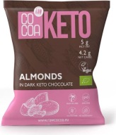 BIO KETO Mandle v RAW čokoláde RAW 70g