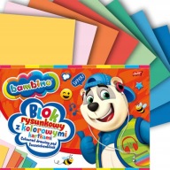 BLOK FAREBNÉ BAMBINO KARTY A4 80g/m2