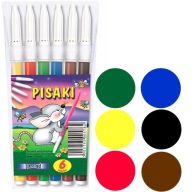 UMÝVAJÚCE ZNAČKY FUN 6 farieb KAMET (05784)