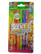 Vonné gélové perá SCENTOS VEGETABLE 5 ks