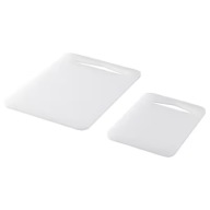 IKEA LEGITIM Dosky na krájanie, súprava 2 ks, biele