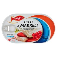 GRAAL Filety z makrely v paradajkovej omáčke 170g