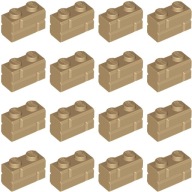 LEGO Brick Brick 1x2 Dark Sand Dark Tan 4646577 98283 - 16ks