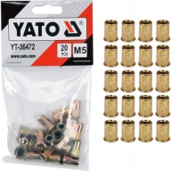 YATO OCEĽOVÁ NITOVACIA MATICA M5 20 ks.
