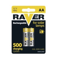Batéria NiMH Solar AA R6 batéria 2ks solárna