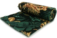 DTY PRINTED FLEECE, vzor Monstera, Zelená 1/2 MB
