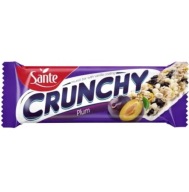 Sante Baton Crunchy Slivka s vanilkovou polevou 40g Cereálny proteín