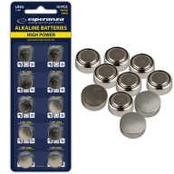 ALKALICKÉ BATÉRIE AG13 G13 LR44 LR1154 A76 V13GA ESPERANZA STRONG 10 KS