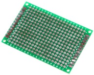 Univerzálna doska 60x40mm, obojstranná laminátová DPS, hrúbka - 1,6mm FR4