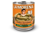 Serrano papričky, Chili Serano 210g La Morena