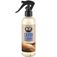 K2 Profesionálny osviežovač vzduchu do auta CAYON REAL LEATHER 250ml