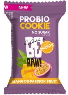 BeRAW Probio Cookie Mango Marakuja 18g Probiotické