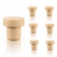 HUBOVÁ KORKA 1 ks. ZÁTKA NA FĽAŠU, priemer 19mm