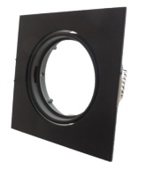 Držiak halogénovej žiarovky Pohyblivý MATTE BLACK GU10 ALUM