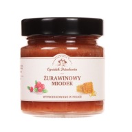 Brusnicový med Med s brusnicami 250g Ogródek Dziadunia
