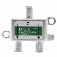 SAT TV ANTENNA splitter 1x2 DSE SSP1-2 5-2400MHz